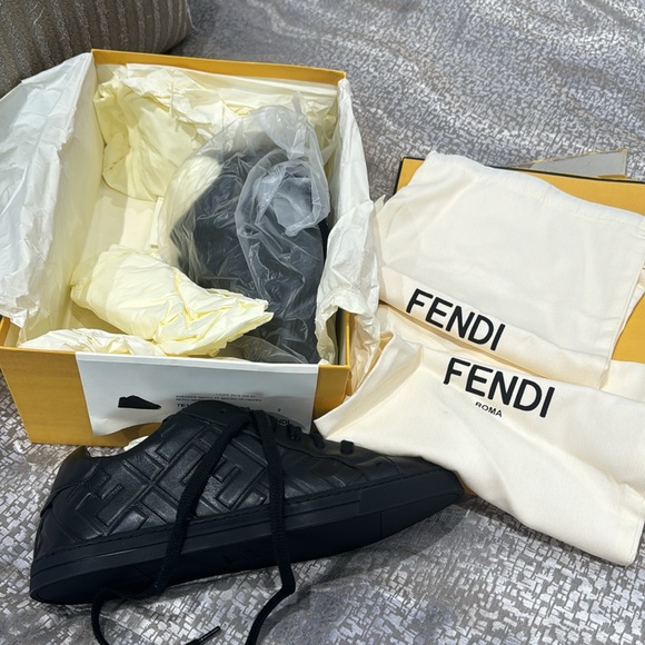 Fendi sneakers Nappa Ff MacroHF + Nappa - Picture 7 of 10